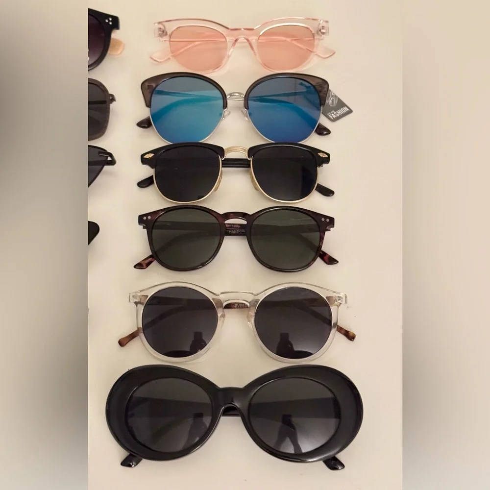 Create a bundle!Sunglasses nwt tortoise shell silver gold black hardware sunnies - Picture 4 of 4
